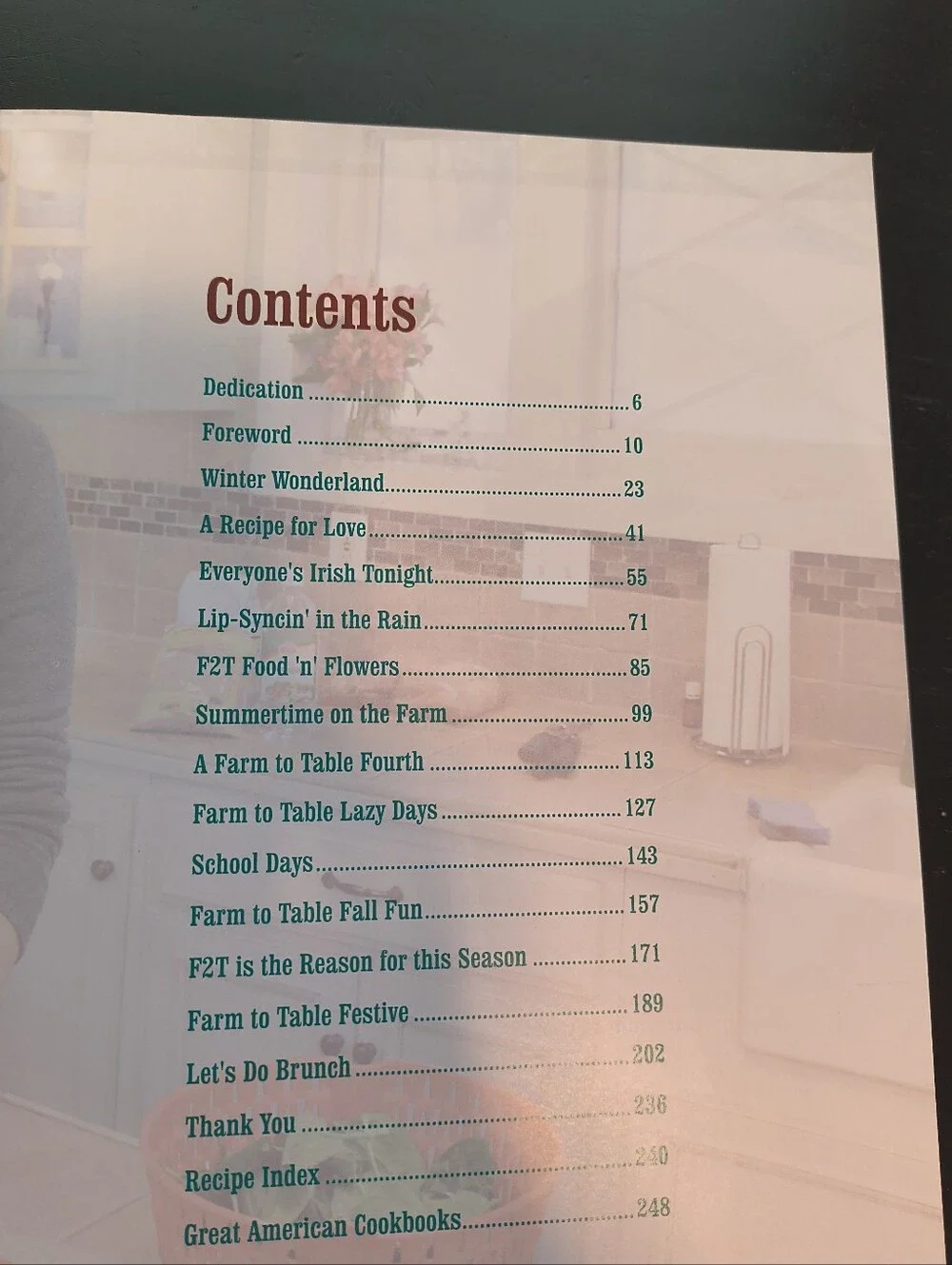 Farm to Table Fabulous Recipe Cookbook by Kimberly Storm Ritter 2018 Entertain